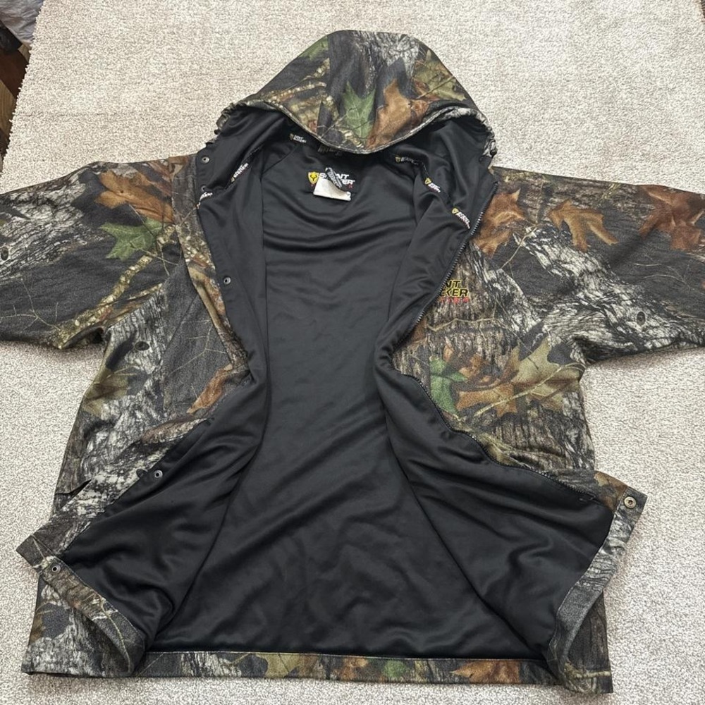 Scent Blocker Plus Frontier Hooded Camo Jacket Large - Picture 6 of 8
